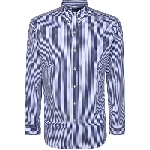 Striped Stretch Poplin Shirt , male, Sizes: 2XL, XL, L - Ralph Lauren - Modalova