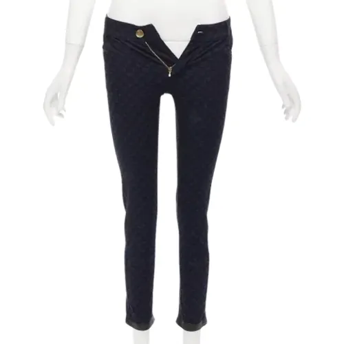 Pre-owned Cotton jeans , female, Sizes: XS - Louis Vuitton Vintage - Modalova