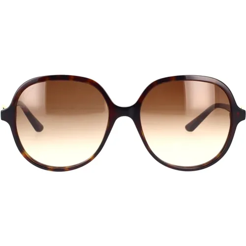 Round Oversized Womens Sunglasses , female, Sizes: 57 MM - Cartier - Modalova