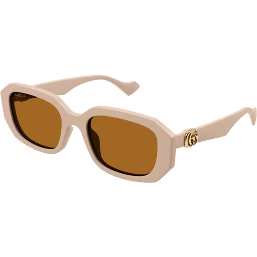 Havana Sunglasses, versatile and stylish , female, Sizes: 54 MM - Gucci - Modalova