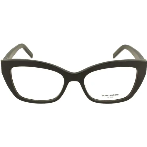 Upgrade Your Eyewear Style with SL M117 Cat-Eye Gles , female, Sizes: 53 MM - Saint Laurent - Modalova