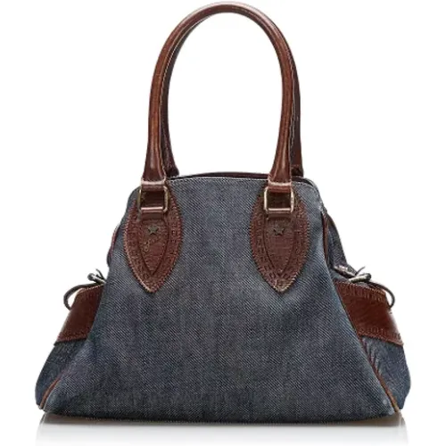 Pre-owned Denim shoulder-bags , female, Sizes: ONE SIZE - Fendi Vintage - Modalova