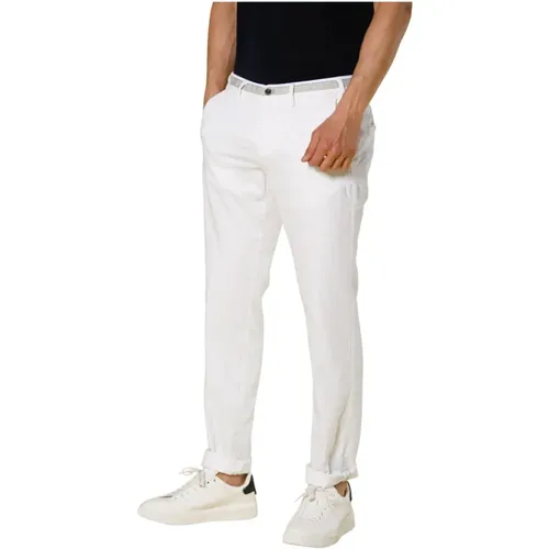 Slim Fit Golf Chino Hose , Herren, Größe: M - Mason's - Modalova