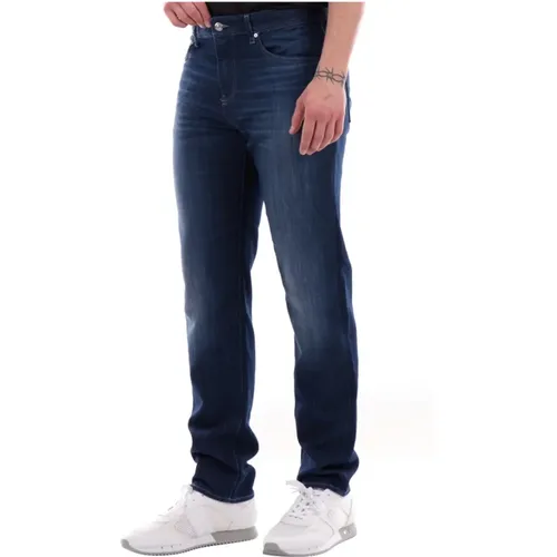 Dunkelblaue Herren 3Dzj13Z1Ttz Jeans , Herren, Größe: W31 - Armani Exchange - Modalova