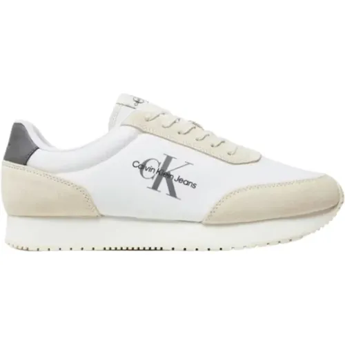 Retro Runner Sneakers , Herren, Größe: 45 EU - Calvin Klein - Modalova