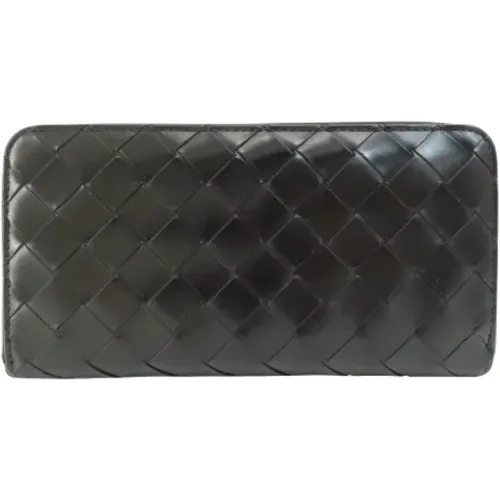 Pre-owned Leather wallets , female, Sizes: ONE SIZE - Bottega Veneta Vintage - Modalova