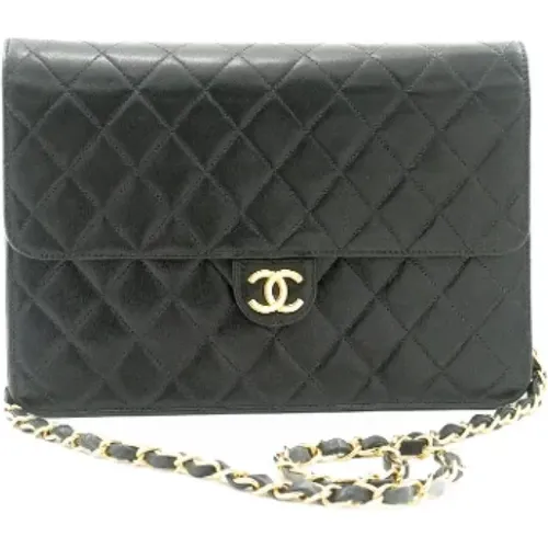 Pre-owned Leather chanel-bags , female, Sizes: ONE SIZE - Chanel Vintage - Modalova