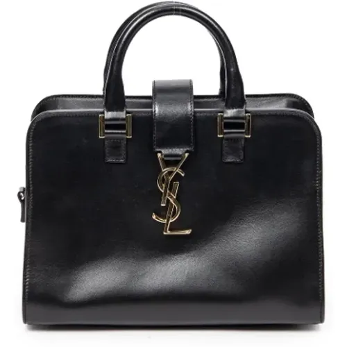 Pre-owned Leather shoulder-bags , female, Sizes: ONE SIZE - Yves Saint Laurent Vintage - Modalova