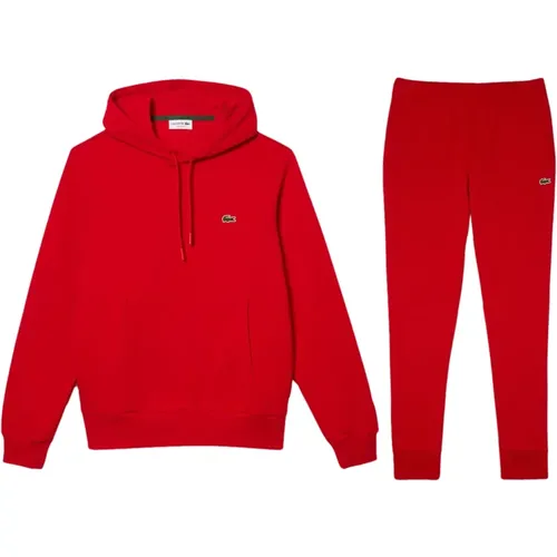 Mens Hooded Tracksuit , male, Sizes: L, M - Lacoste - Modalova