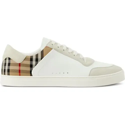 Sneakers White , male, Sizes: 5 UK, 6 1/2 UK, 6 UK - Burberry - Modalova