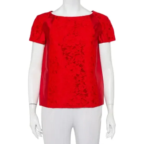 Pre-owned Lace tops , female, Sizes: S - Valentino Vintage - Modalova