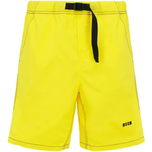 Shorts Ss22 , male, Sizes: M - Msgm - Modalova