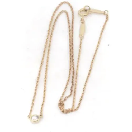 Pre-owned Metal necklaces , female, Sizes: ONE SIZE - Tiffany & Co. Pre-owned - Modalova