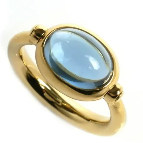 Pre-owned Yellow Gold rings , female, Sizes: ONE SIZE - Bvlgari Vintage - Modalova