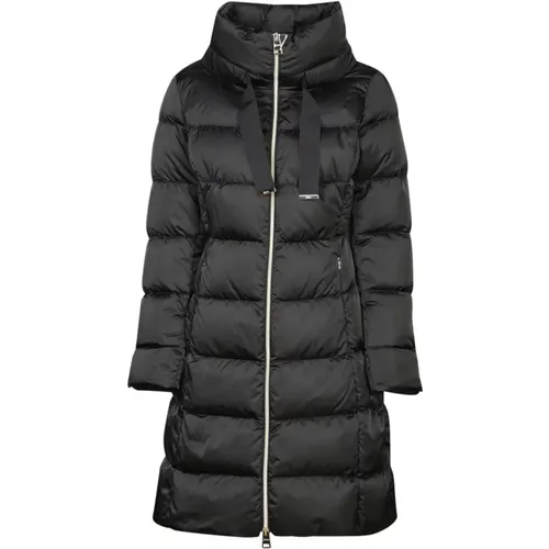 Schwarze Mäntel für Frauen Aw24 - Herno - Modalova