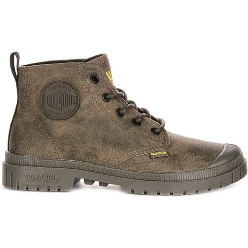 High-Top Ankle Boots , male, Sizes: 4 UK, 9 UK, 10 1/2 UK, 8 UK, 3 UK, 7 UK, 6 UK - Palladium - Modalova