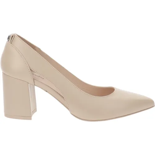 Leather High Heel Shoes for Women , female, Sizes: 5 UK, 4 UK, 6 UK - Nerogiardini - Modalova