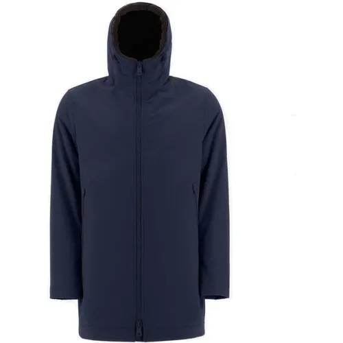 Moderne Parka mit Natürlichem Stretch , Herren, Größe: L - Herno - Modalova