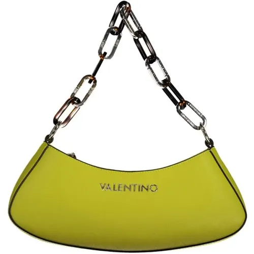 Polyethylene Shoulder Bag with Chain Strap , female, Sizes: ONE SIZE - Valentino by Mario Valentino - Modalova