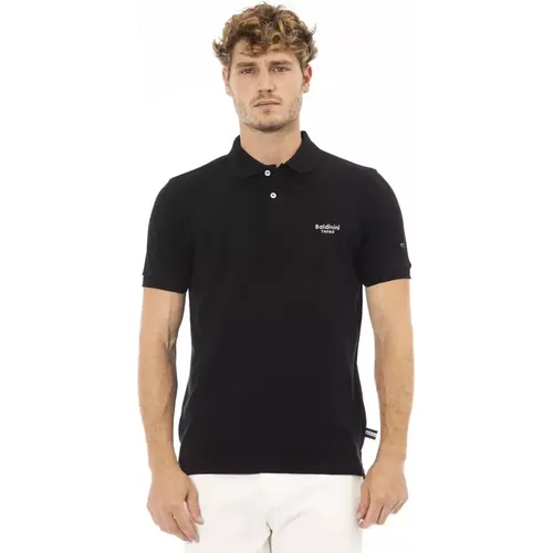 Trendy Polo Shirt with Embroidery , male, Sizes: L, 3XL, S, M, XL, 2XL, 4XL - Baldinini - Modalova