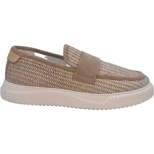 Suede Moccasins , female, Sizes: 7 UK - Voile blanche - Modalova