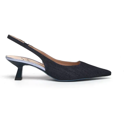 Denim Slingback Arabel Schuhe , Damen, Größe: 35 EU - Roberto Festa - Modalova