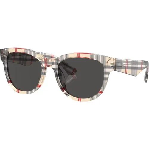 Vintage Check Phantos Sunglasses , female, Sizes: 54 MM - Burberry - Modalova