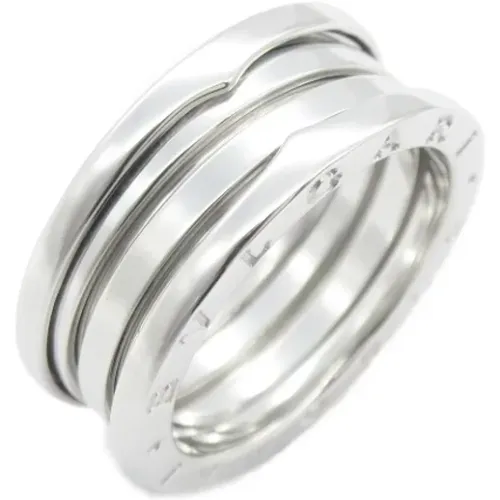 Pre-owned White Gold rings , unisex, Sizes: ONE SIZE - Bvlgari Vintage - Modalova