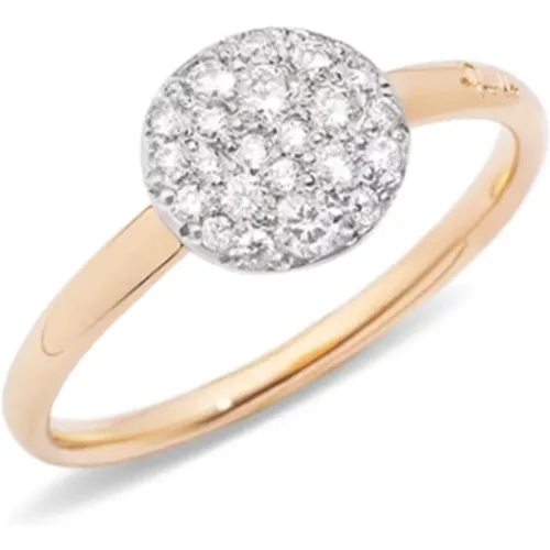 Sand Diamond Ring - Elegant and Stunning , female, Sizes: 53 MM - Pomellato - Modalova