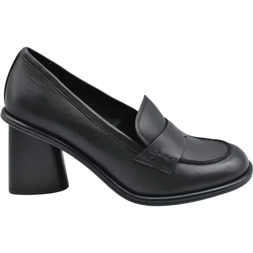 Schwarze Schnürschuhe Flache Schuhe Eleganter Stil , Damen, Größe: 39 EU - Jeannot - Modalova