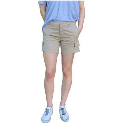Cargo Shorts mit Nieten , Damen, Größe: XS - Mason's - Modalova