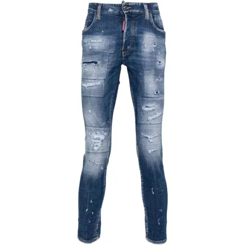 Marineblaue Super Twinky Jeans - Dsquared2 - Modalova