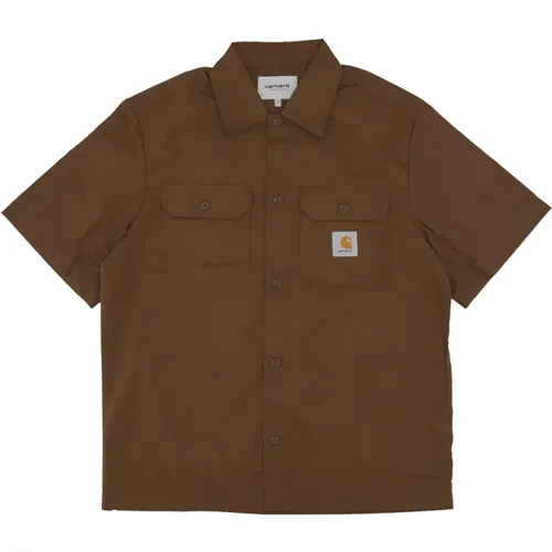 Leichtes Lumber Herrenhemd , Herren, Größe: L - Carhartt WIP - Modalova