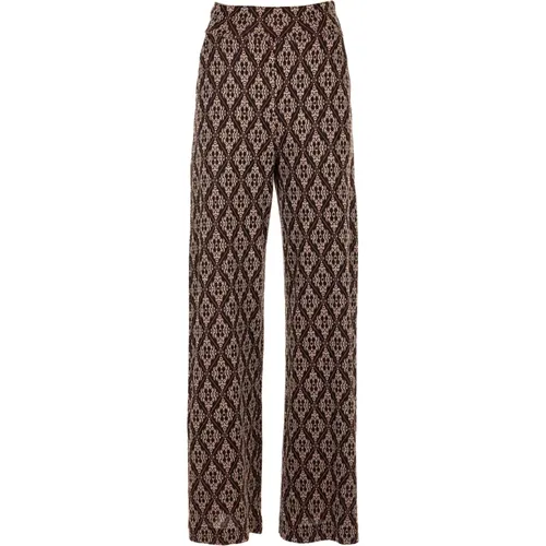 Stylish Trousers , female, Sizes: M - NIU - Modalova