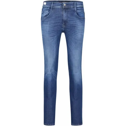 Hyperflex Stretch Slim-Fit Jeans for Men , male, Sizes: W29 L30, W36 L34, W29 L32 - Replay - Modalova
