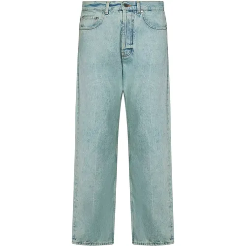 Mens Clothing Jeans Ss24 , male, Sizes: W31 - Palm Angels - Modalova