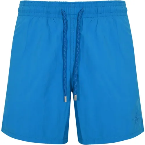 Blaue Hawaiische Badebekleidung , Herren, Größe: M - Vilebrequin - Modalova