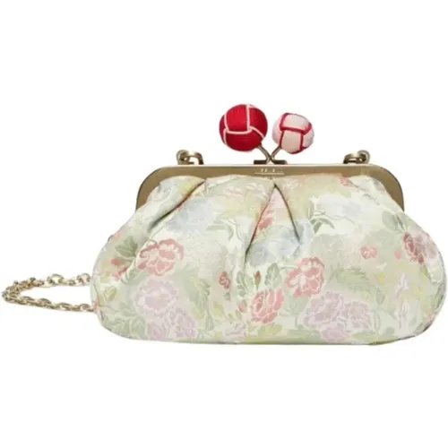 Seiden Pasticcino Tasche mit Ornamentalem Muster - Max Mara Weekend - Modalova