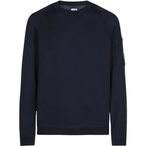 Sea Island Knit Navy-48 , male, Sizes: L, XL - C.P. Company - Modalova