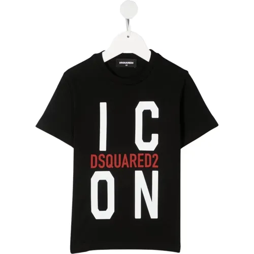 Teen Icon Logo T-Shirt Dsquared2 - Dsquared2 - Modalova