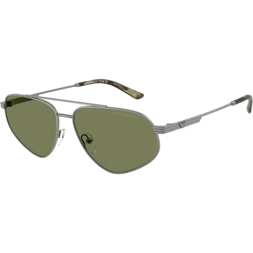 Sonnenbrille Ea2156 Stil 30032A , Herren, Größe: 59 MM - Emporio Armani - Modalova