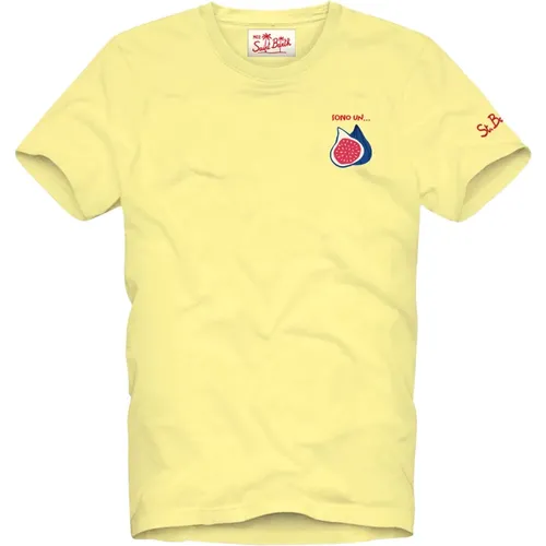 T-shirts and Polos , male, Sizes: L, XL, S - MC2 Saint Barth - Modalova