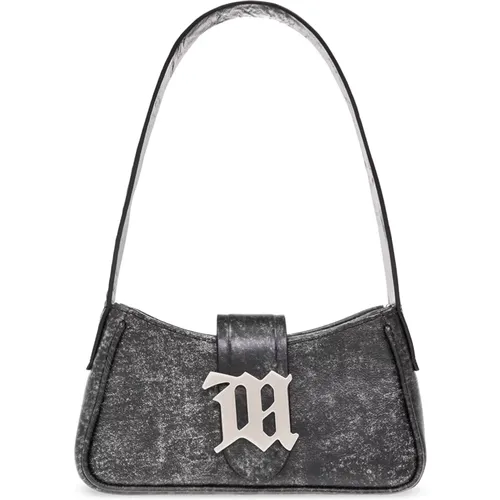 ‘Cracked Mini’ shoulder bag , female, Sizes: ONE SIZE - Misbhv - Modalova