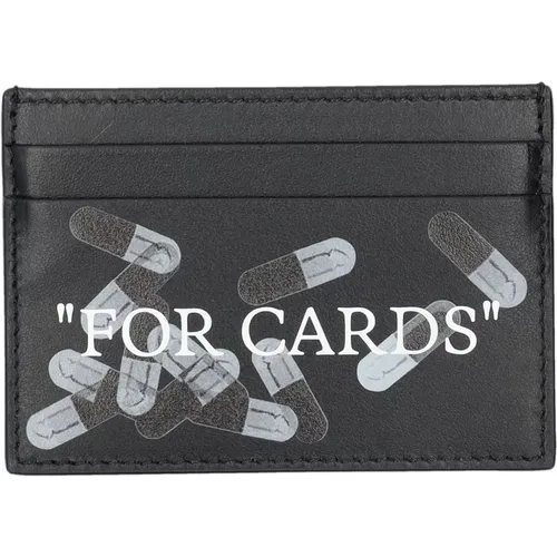 X-Ray Cardholder Wallet , male, Sizes: ONE SIZE - Off White - Modalova