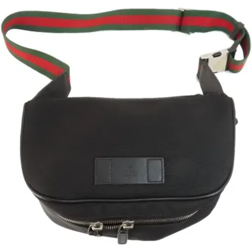 Pre-owned Canvas shoulder-bags , female, Sizes: ONE SIZE - Gucci Vintage - Modalova