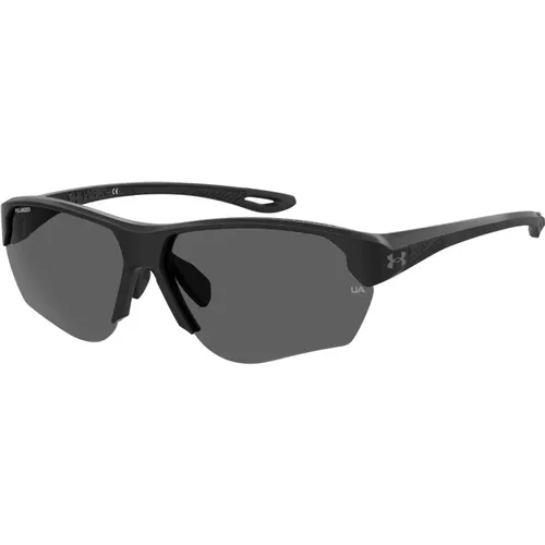 Compete/F Sunglasses in /Dark Grey , male, Sizes: 68 MM - Under Armour - Modalova
