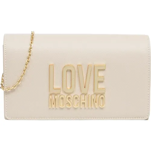 Jelly Logo Wallet , female, Sizes: ONE SIZE - Love Moschino - Modalova