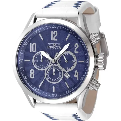 Bolt Men's Quartz Watch Blue Dial , male, Sizes: ONE SIZE - Invicta Watches - Modalova