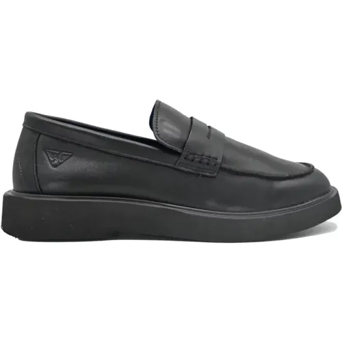 Leather Houston Low Man Moccasins , male, Sizes: 9 UK, 8 UK, 10 UK, 7 UK, 6 UK - Docksteps - Modalova