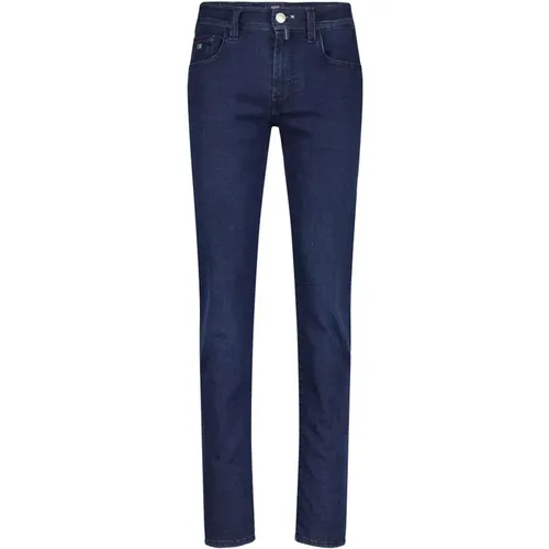 Stretch Slim-Fit Michelangelo Jeans , male, Sizes: W34, W37, W40, W36, W31, W33, W38 - Tramarossa - Modalova